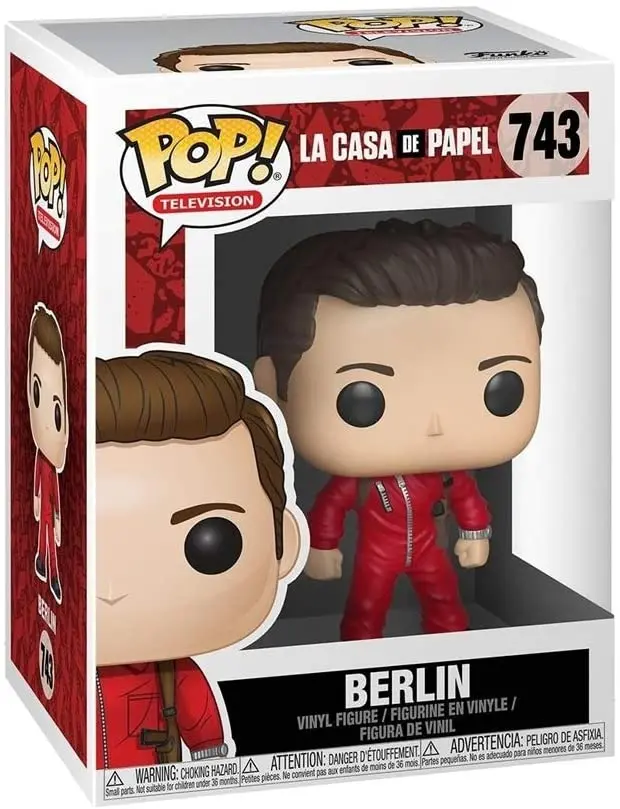 POP figurica Money Heist Berlin fotografija izdelka