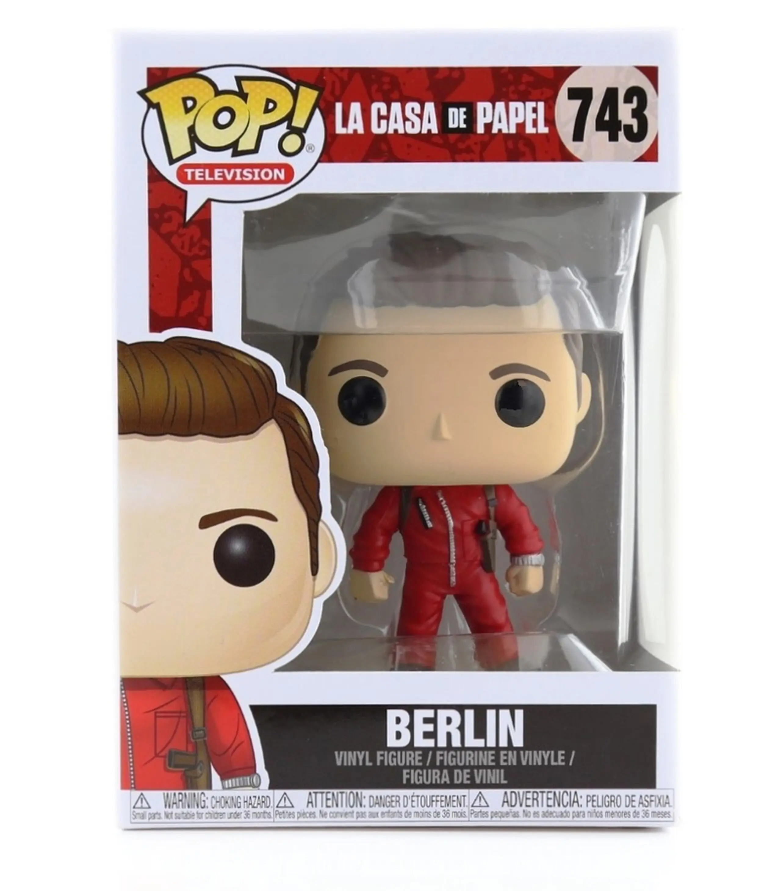 POP figurica Money Heist Berlin fotografija izdelka