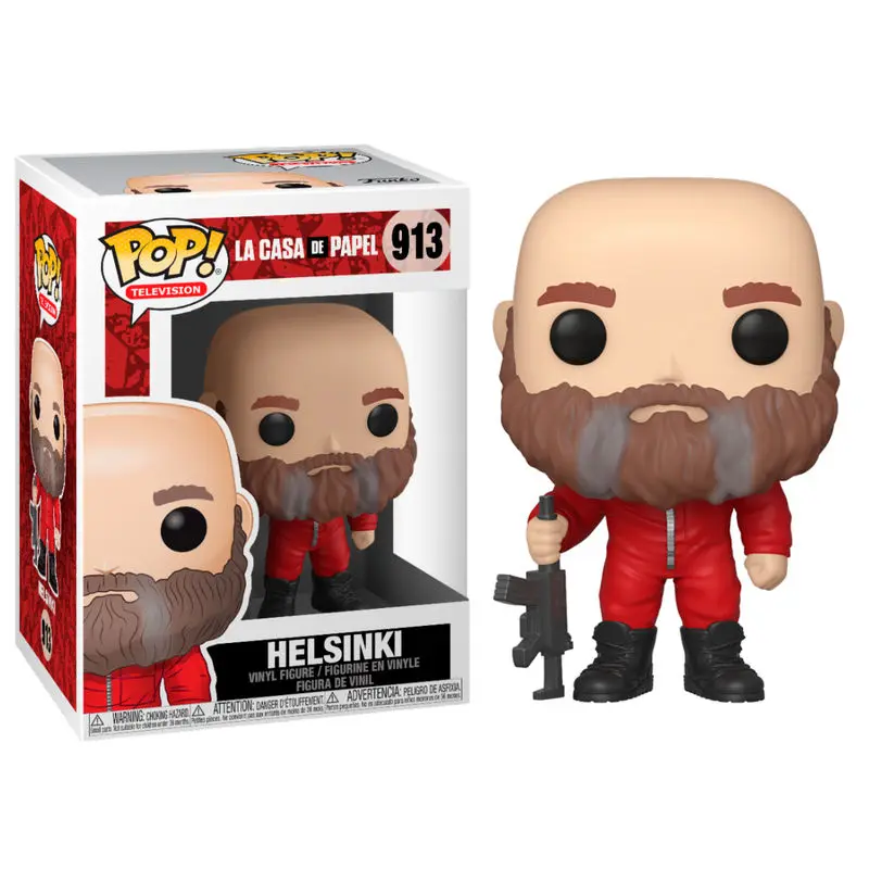 Money Heist POP! TV Vinyl Figurica Helsinki 9 cm fotografija izdelka