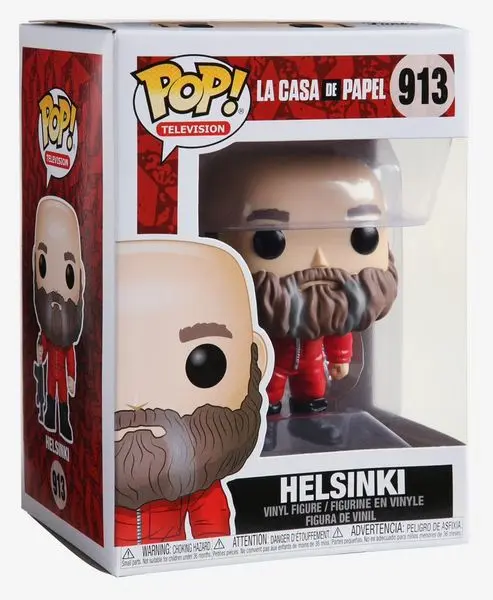 Money Heist POP! TV Vinyl Figurica Helsinki 9 cm fotografija izdelka