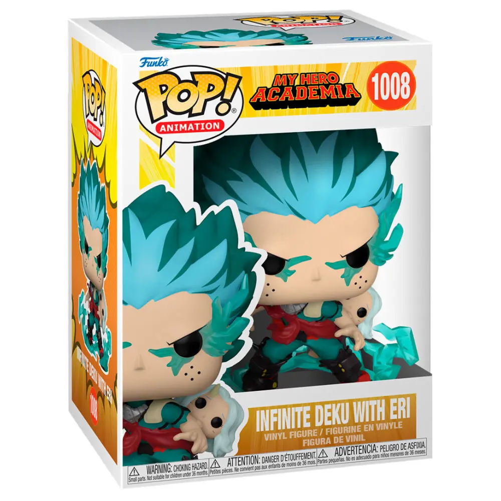 My Hero Academia POP! Animation Vinilna Figura Infinite Deku w/Eri 9 cm fotografija izdelka