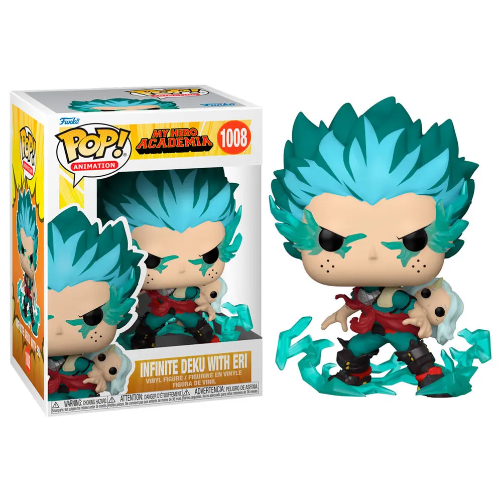 My Hero Academia POP! Animation Vinilna Figura Infinite Deku w/Eri 9 cm fotografija izdelka