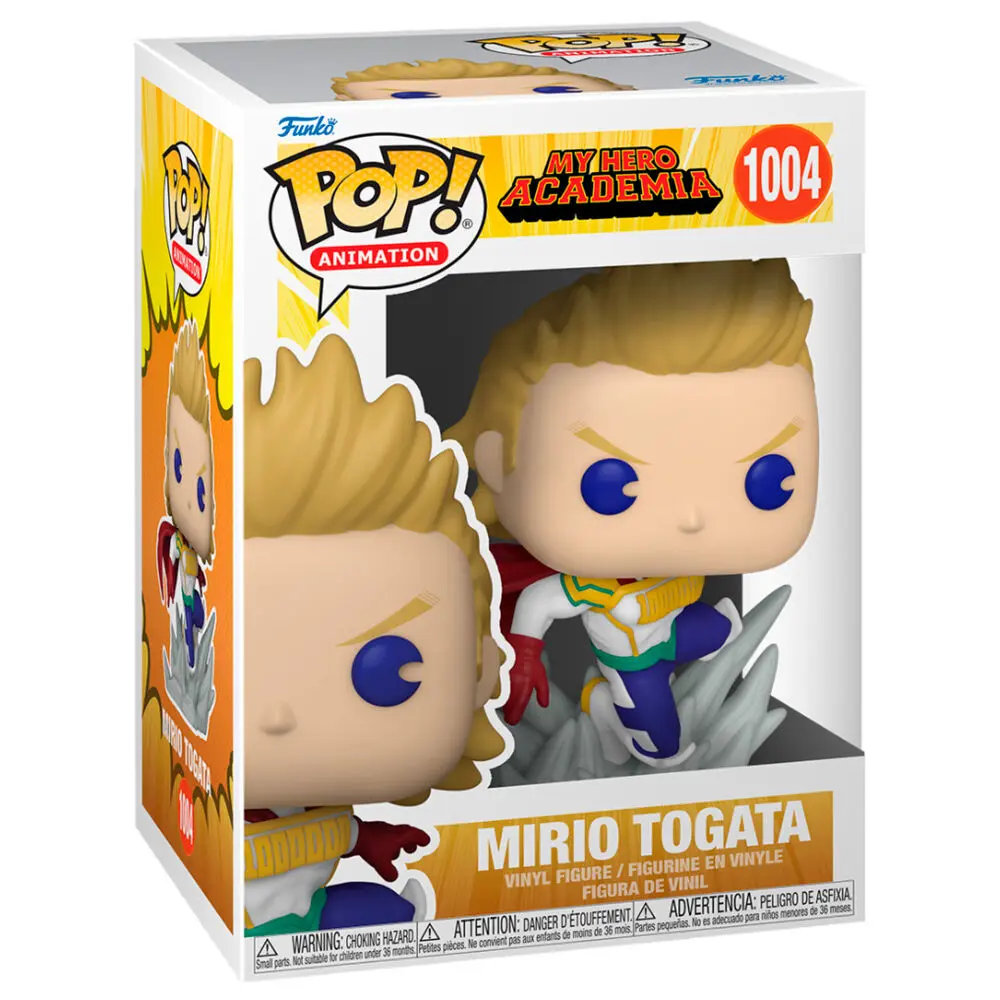 My Hero Academia POP! Animation Vinyl Figura Mirio v Hero Costume 9 cm fotografija izdelka