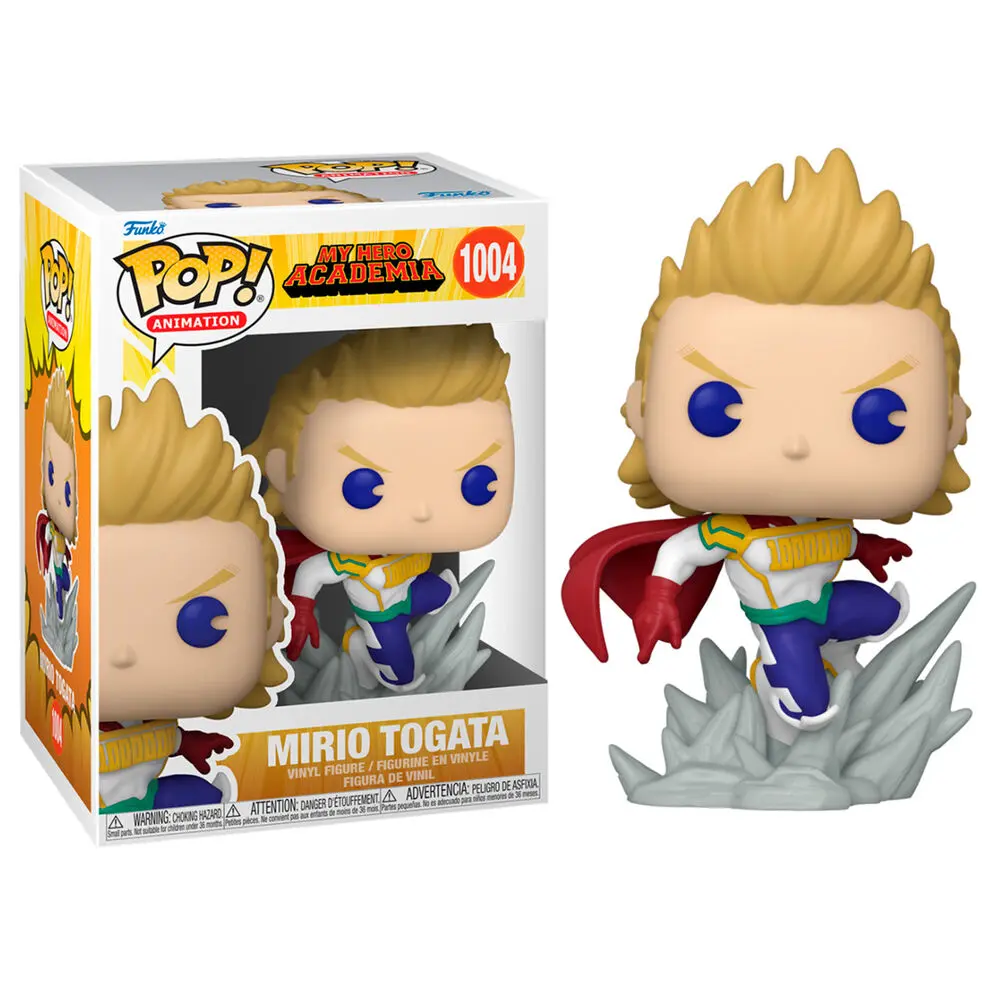 My Hero Academia POP! Animation Vinyl Figura Mirio v Hero Costume 9 cm fotografija izdelka