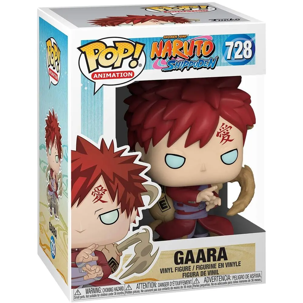 Naruto POP! Animation Vinyl Figurica Gaara 9 cm fotografija izdelka