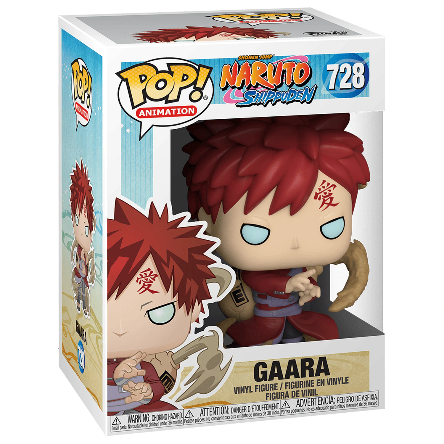 Naruto POP! Animation Vinyl Figurica Gaara 9 cm fotografija izdelka