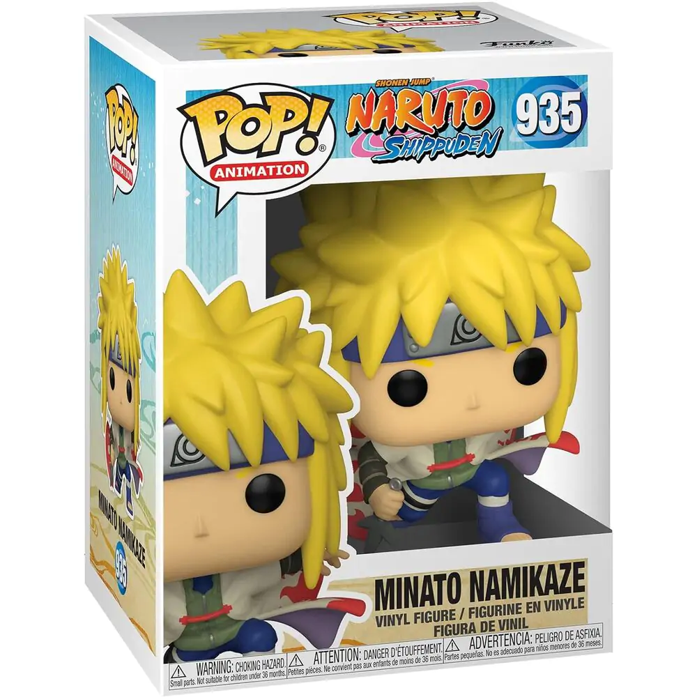 Naruto POP! Animation Vinilna Figura Minato Namikaze 9 cm fotografija izdelka