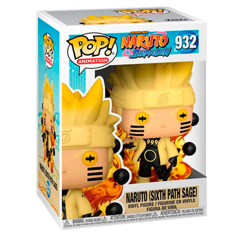 Naruto POP! Animation Vinyl Figurica Naruto Six Path Sage 9 cm fotografija izdelka