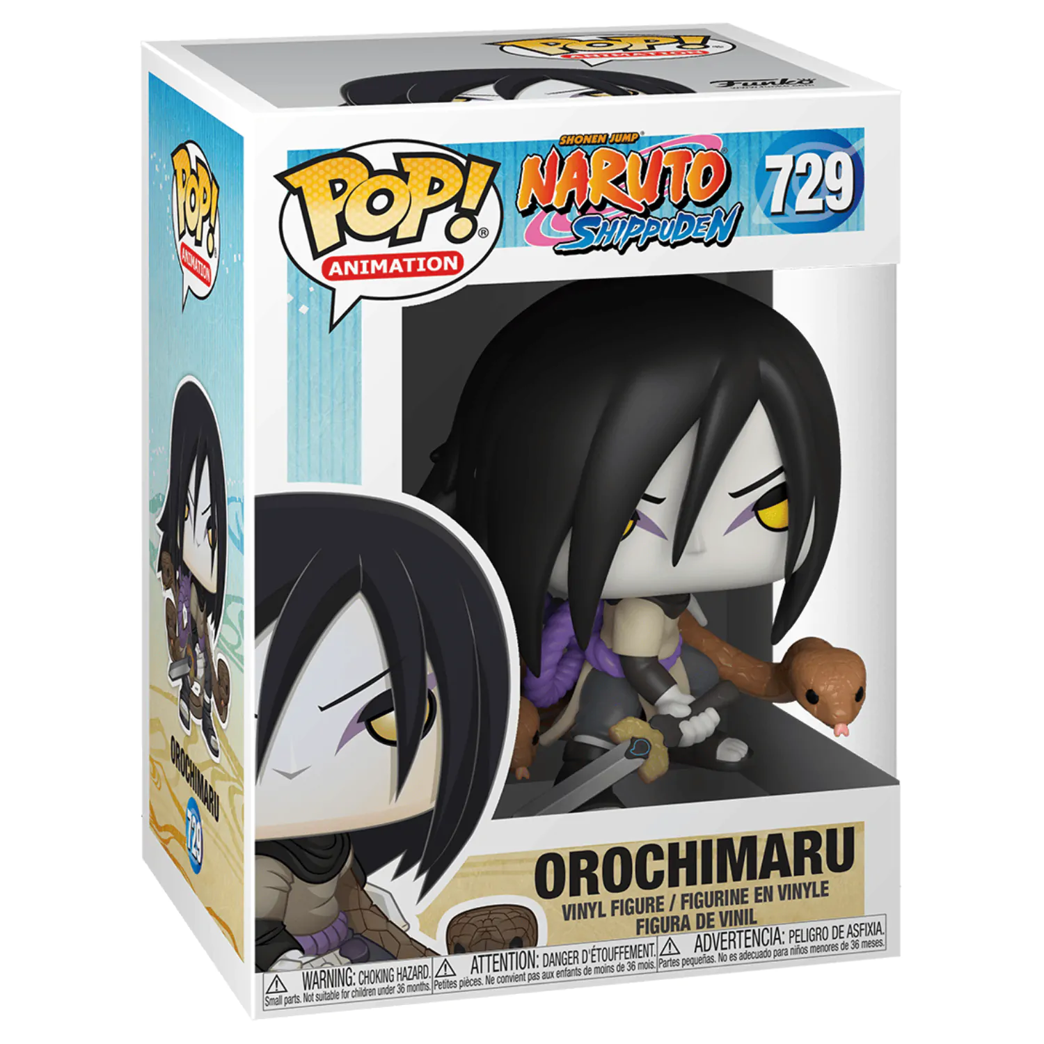 Naruto POP! Animation Vinyl Figura Orochimaru 9 cm fotografija izdelka