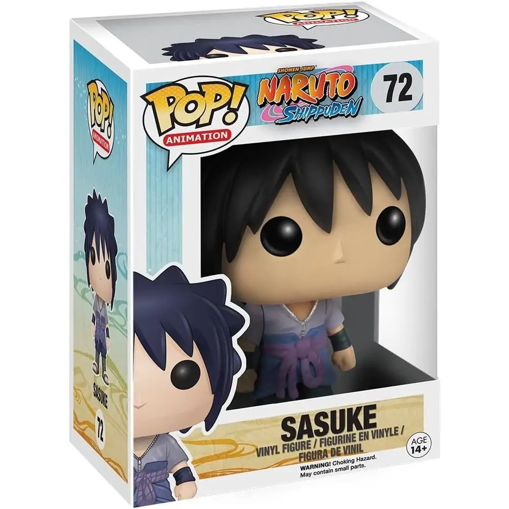 Naruto Shippuden POP! Animation Vinyl Figurica Sasuke 9 cm fotografija izdelka