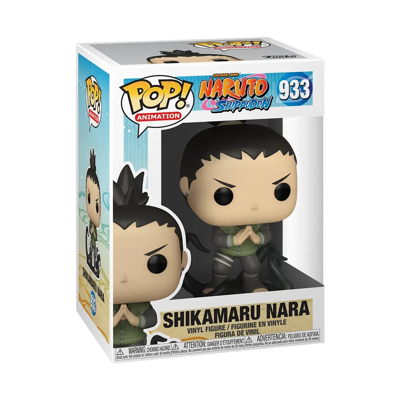 Naruto POP! Animation Vinil Figura Shikamaru Nara 9 cm fotografija izdelka