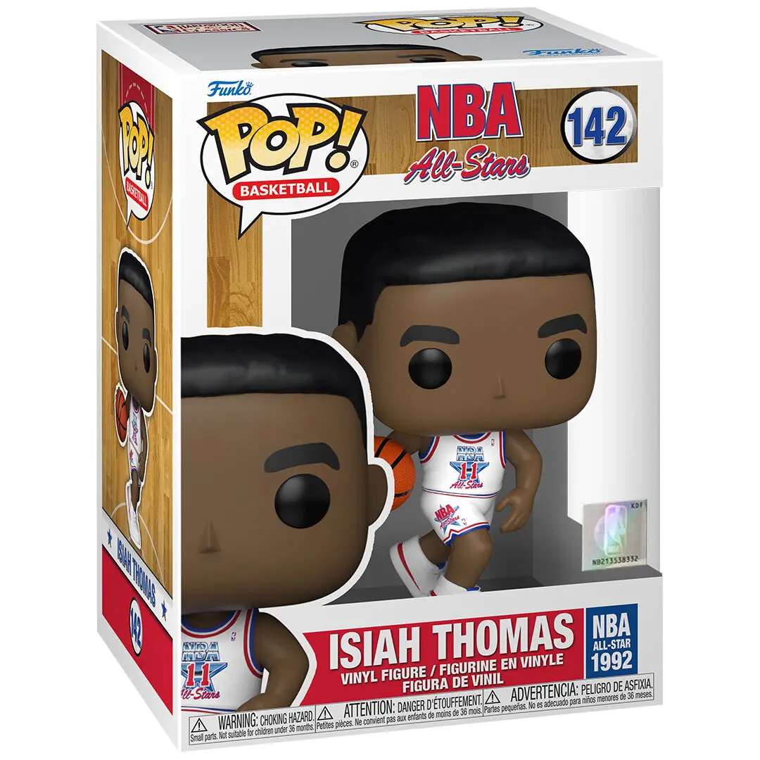 NBA Legends POP! Košarkaška Vinilna Figura Isiah Thomas (White All Star Uni 1992) 9 cm fotografija izdelka