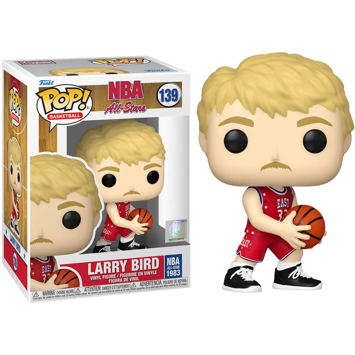 NBA Legends POP! Košarka Vinyl Figura Larry Bird (Red All Star Uni 1983) 9 cm fotografija izdelka