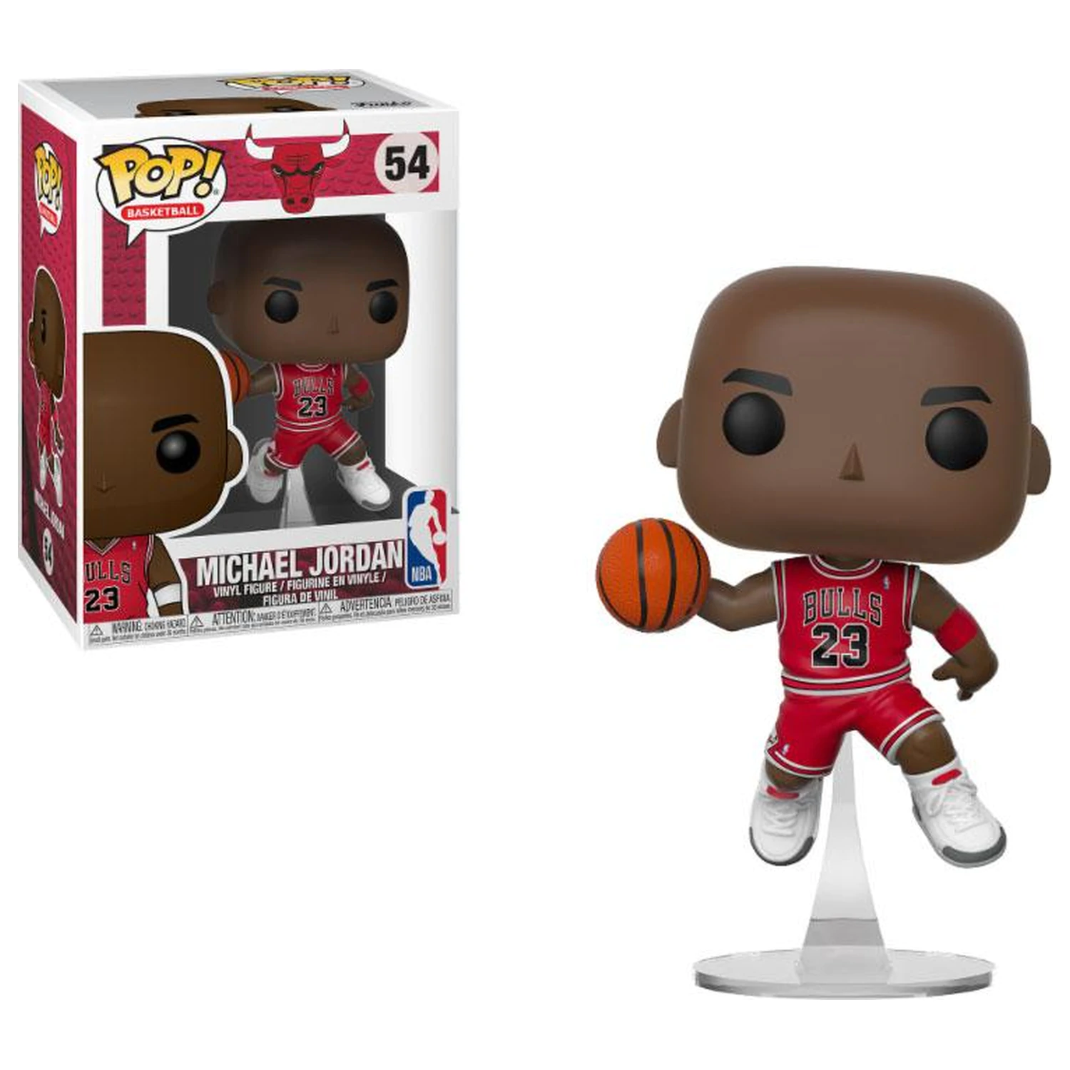 NBA POP! Sports Vinil Figura Michael Jordan (Bulls) 9 cm fotografija izdelka