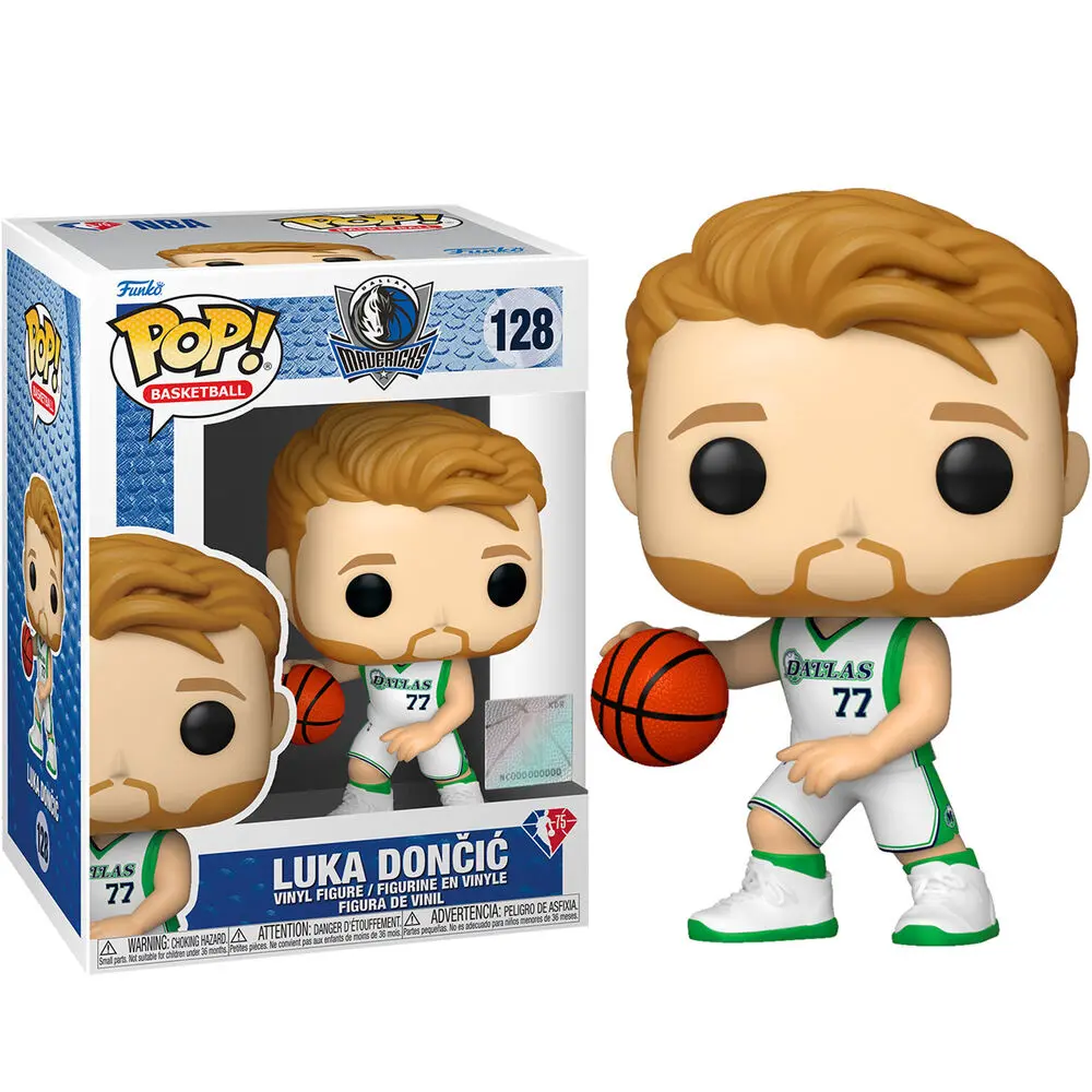 NBA Legends POP! Sports Vinil Figura Mavs - Luka Dončić (Light Blue Jersey) 9 cm fotografija izdelka