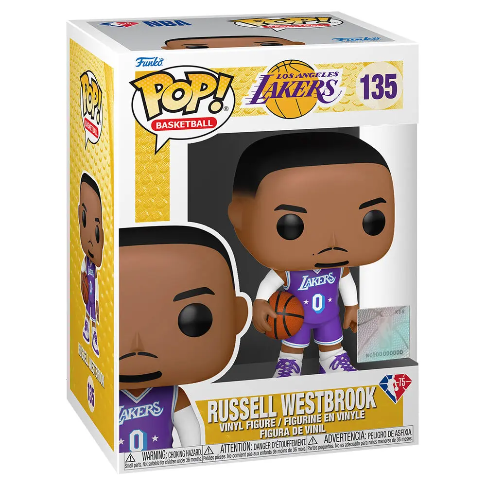 NBA Washington Wizards POP! Basketball Vinilna Figura Russell Westbrook (City Edition 2021) 9 cm fotografija izdelka