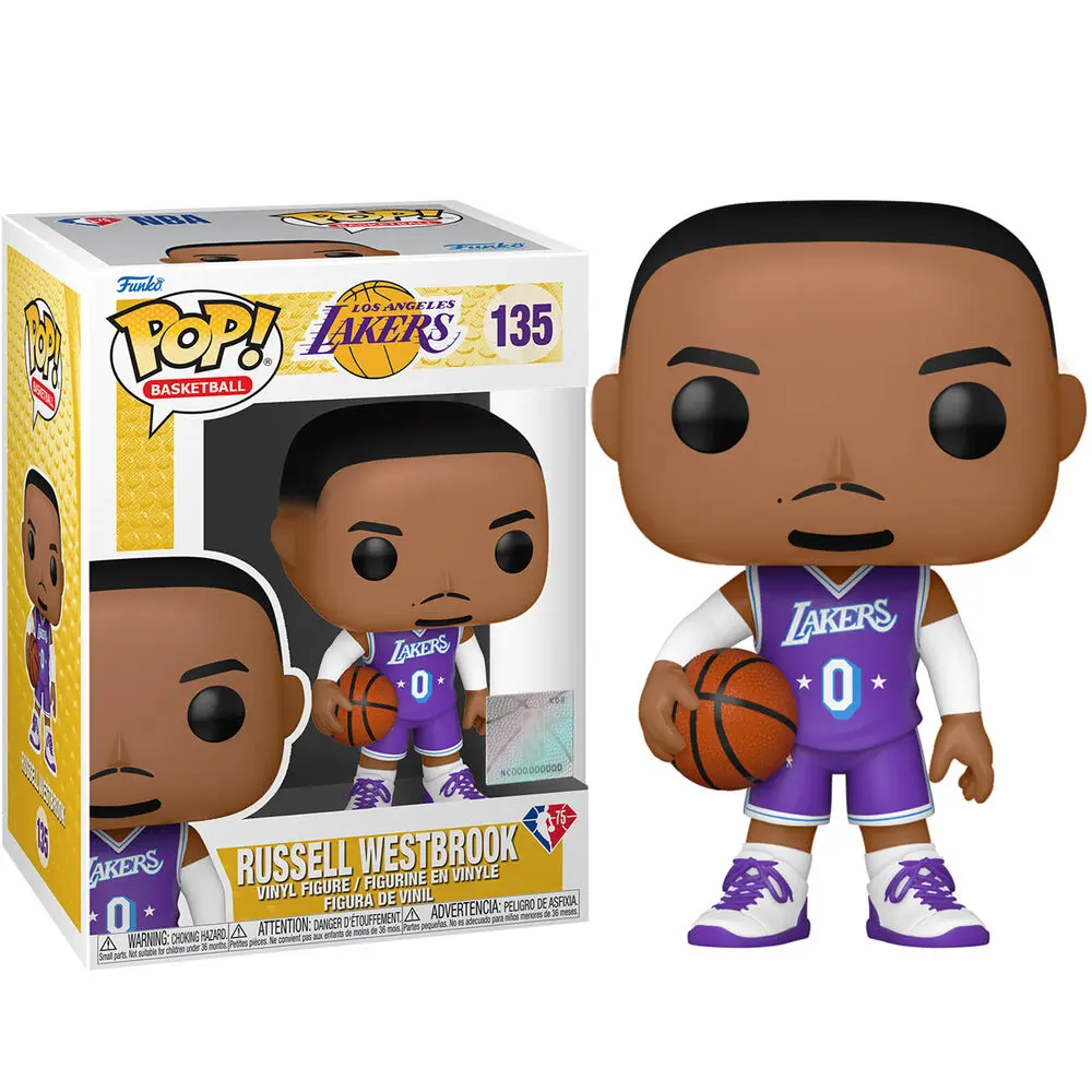 NBA Washington Wizards POP! Basketball Vinilna Figura Russell Westbrook (City Edition 2021) 9 cm fotografija izdelka