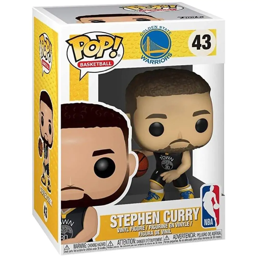 NBA POP! Sports Vinil Figura Stephen Curry (Warriors) 9 cm fotografija izdelka