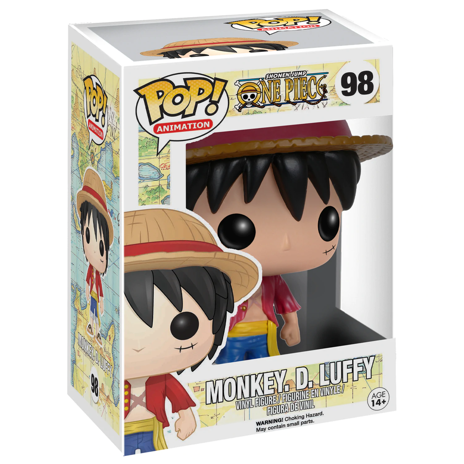 One Piece POP! Television Vinilna Figura Monkey D. Luffy 9 cm fotografija izdelka