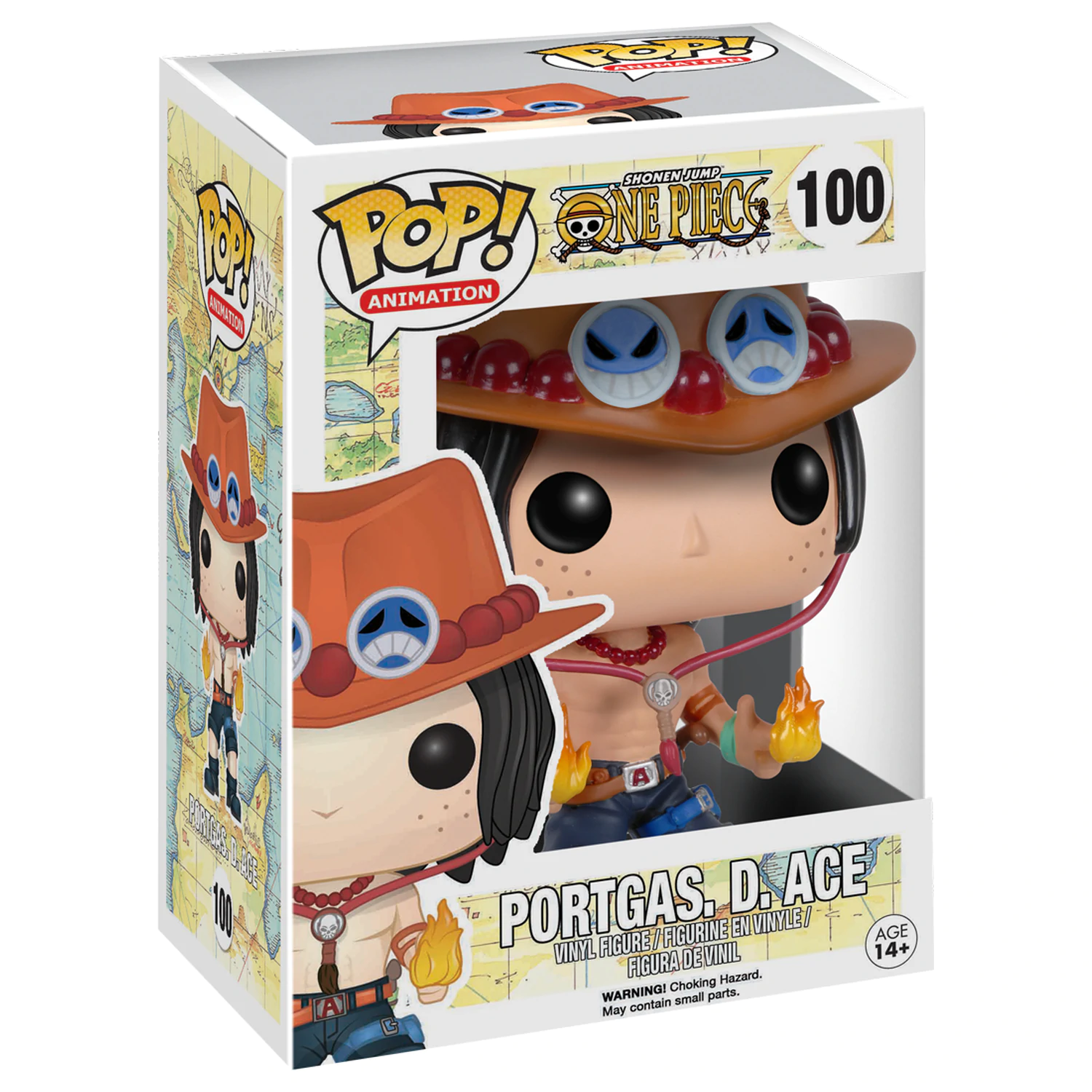 One Piece POP! Television Vinilna Figura Portgas D. Ace 9 cm fotografija izdelka