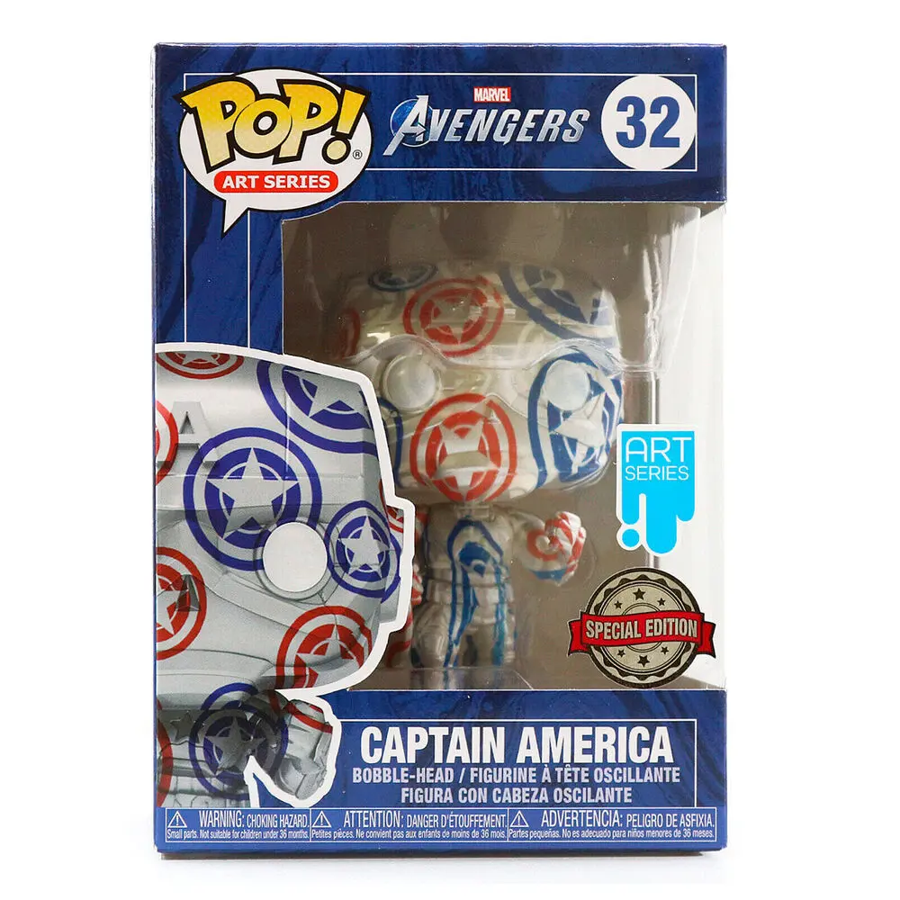 POP figurica Patriotic Age Captain America Exclusive fotografija izdelka