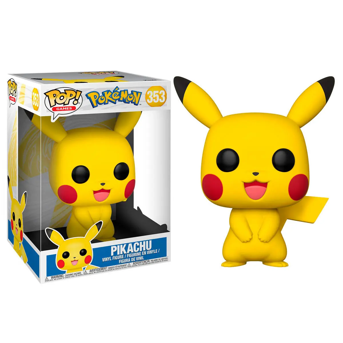 Pokemon Super Sized POP! Games Vinilna Figura Pikachu 25 cm fotografija izdelka