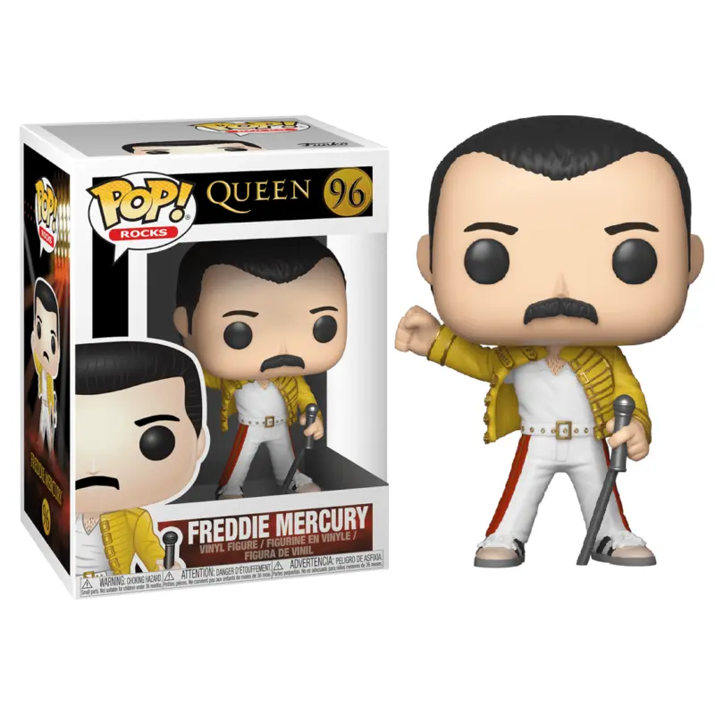 Queen POP! Rocks Vinyl Figura Freddie Mercury Wembley 1986 9 cm fotografija izdelka