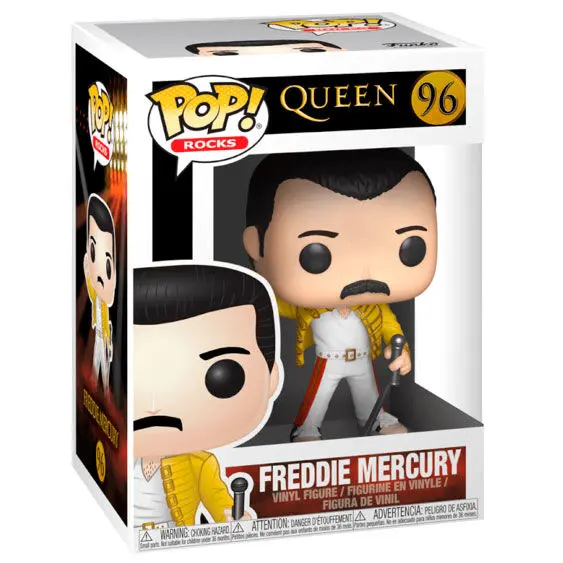 Queen POP! Rocks Vinyl Figura Freddie Mercury Wembley 1986 9 cm fotografija izdelka