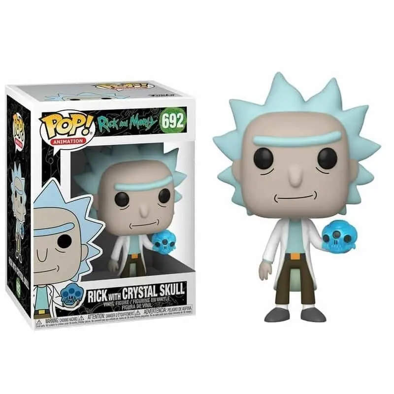 Rick & Morty POP! Animation Vinil Figura Rick s kristali 9 cm fotografija izdelka