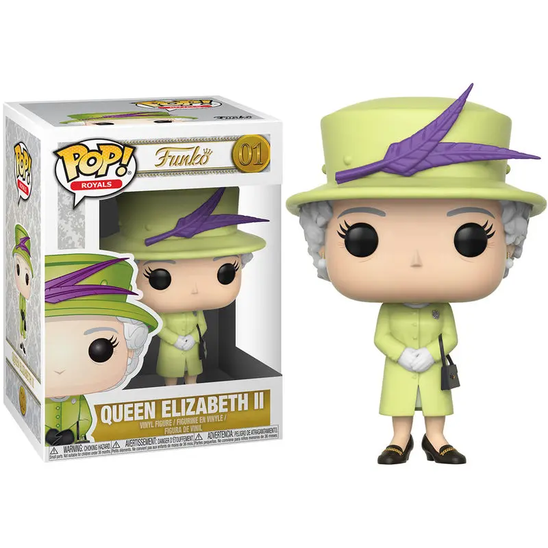 Royal Family POP! Vinyl Figure Queen Elizabeth II 9 cm Figurica iz vinila fotografija izdelka