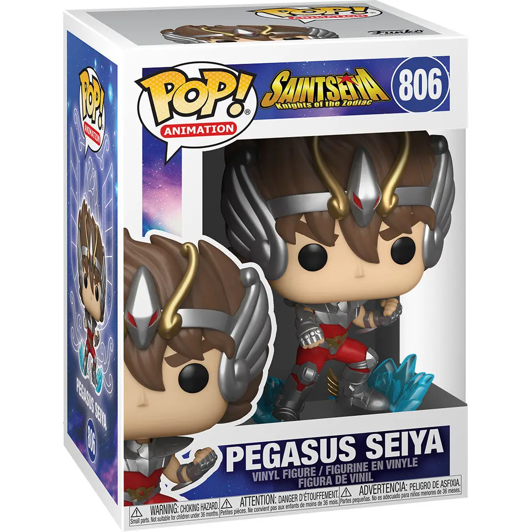 Saint Seiya POP! Animation Vinil Figura Pegasus Seiya 9 cm fotografija izdelka