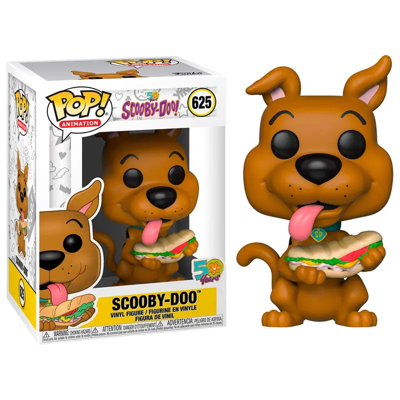 Scooby Doo POP! Animation Vinyl Figurica Scooby Doo s sendvičem 9 cm fotografija izdelka