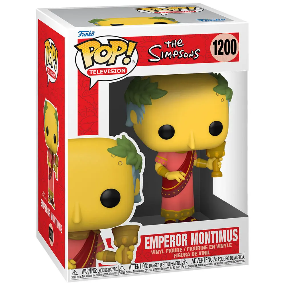 The Simpsons POP! Animation Vinil Figura Emperor Montimus 9 cm fotografija izdelka