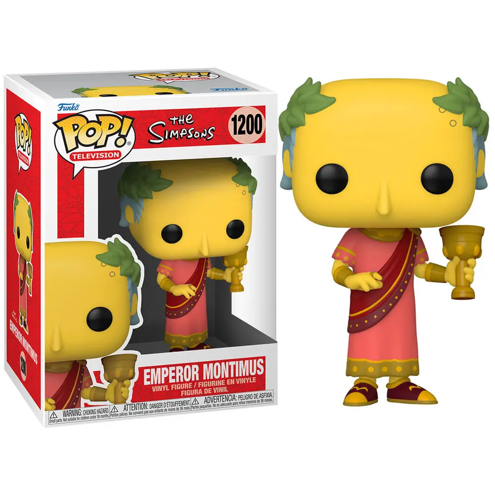 The Simpsons POP! Animation Vinil Figura Emperor Montimus 9 cm fotografija izdelka