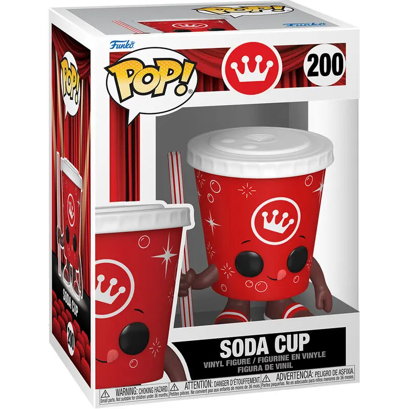 Movie Night POP! Foodies Vinil Figura Soda Cup 9 cm fotografija izdelka