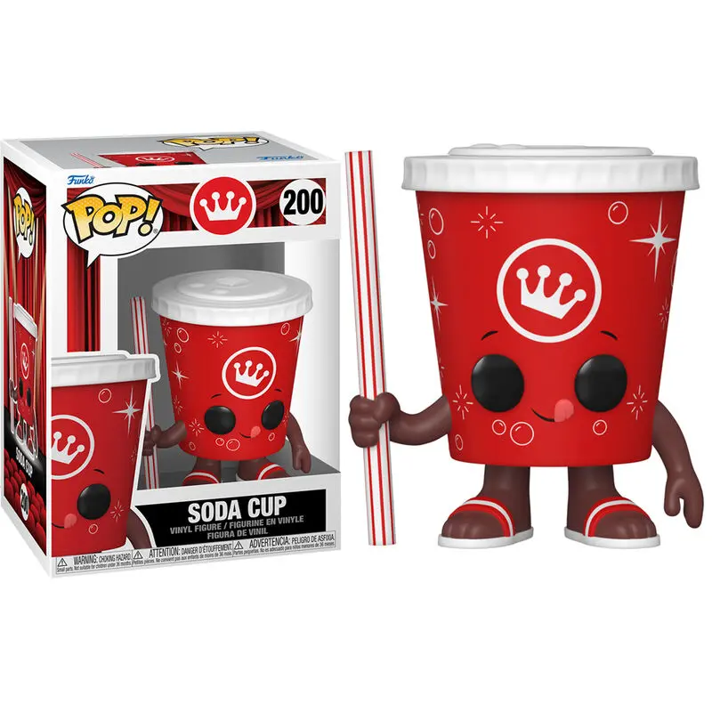 Movie Night POP! Foodies Vinil Figura Soda Cup 9 cm fotografija izdelka