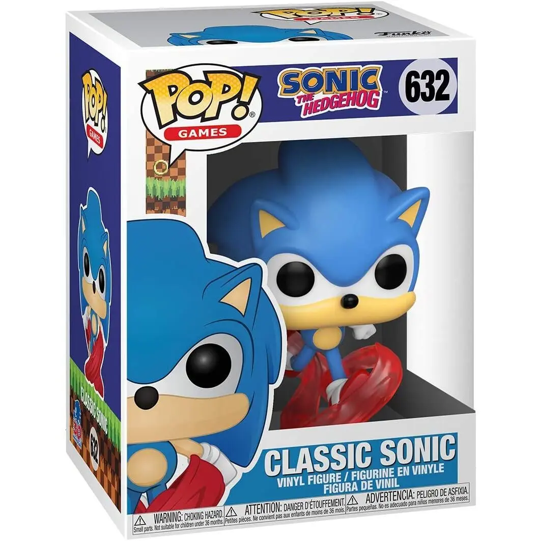 Sonic the Hedgehog POP! Games Vinil Figura Sonic 30th - Running Sonic 9 cm fotografija izdelka