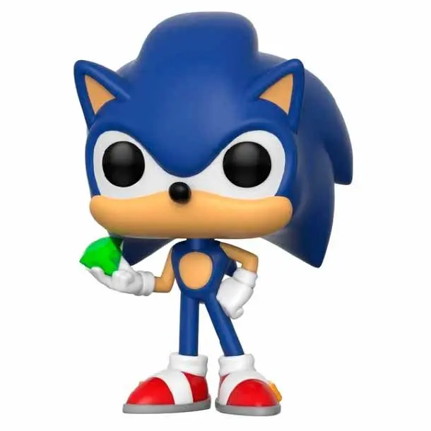 Sonic The Hedgehog POP! Games Vinil Figurica Sonic (Emerald) 9 cm fotografija izdelka