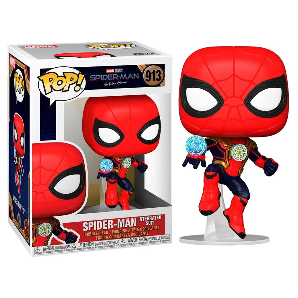 Spider-Man: No Way Home POP! Vinil Figurica Spider-Man (Integrated Suit) 9 cm fotografija izdelka