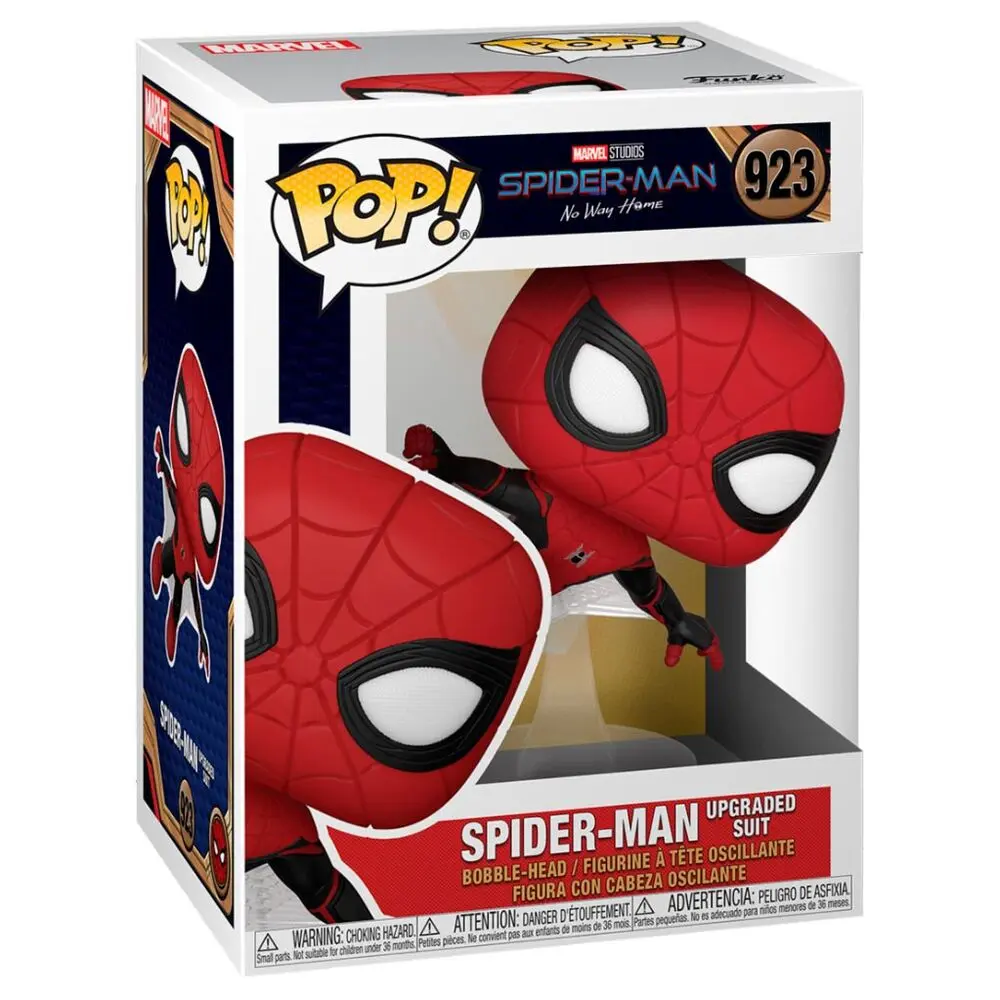 Spider-Man: No Way Home POP! Vinilna Figura Spider-Man (Upgraded Suit) 9 cm fotografija izdelka