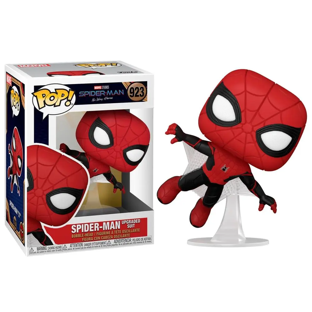 Spider-Man: No Way Home POP! Vinilna Figura Spider-Man (Upgraded Suit) 9 cm fotografija izdelka