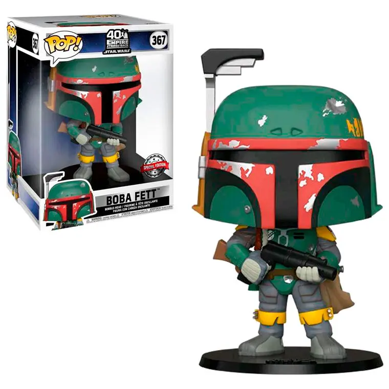 Star Wars Super Sized POP! Movies Vinilna Figura Boba Fett 25 cm fotografija izdelka