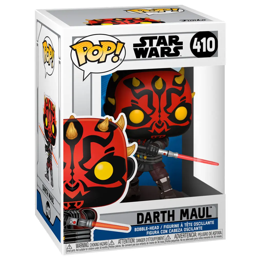 Star Wars: Clone Wars POP! Star Wars Vinil Figura Darth Maul 9 cm fotografija izdelka