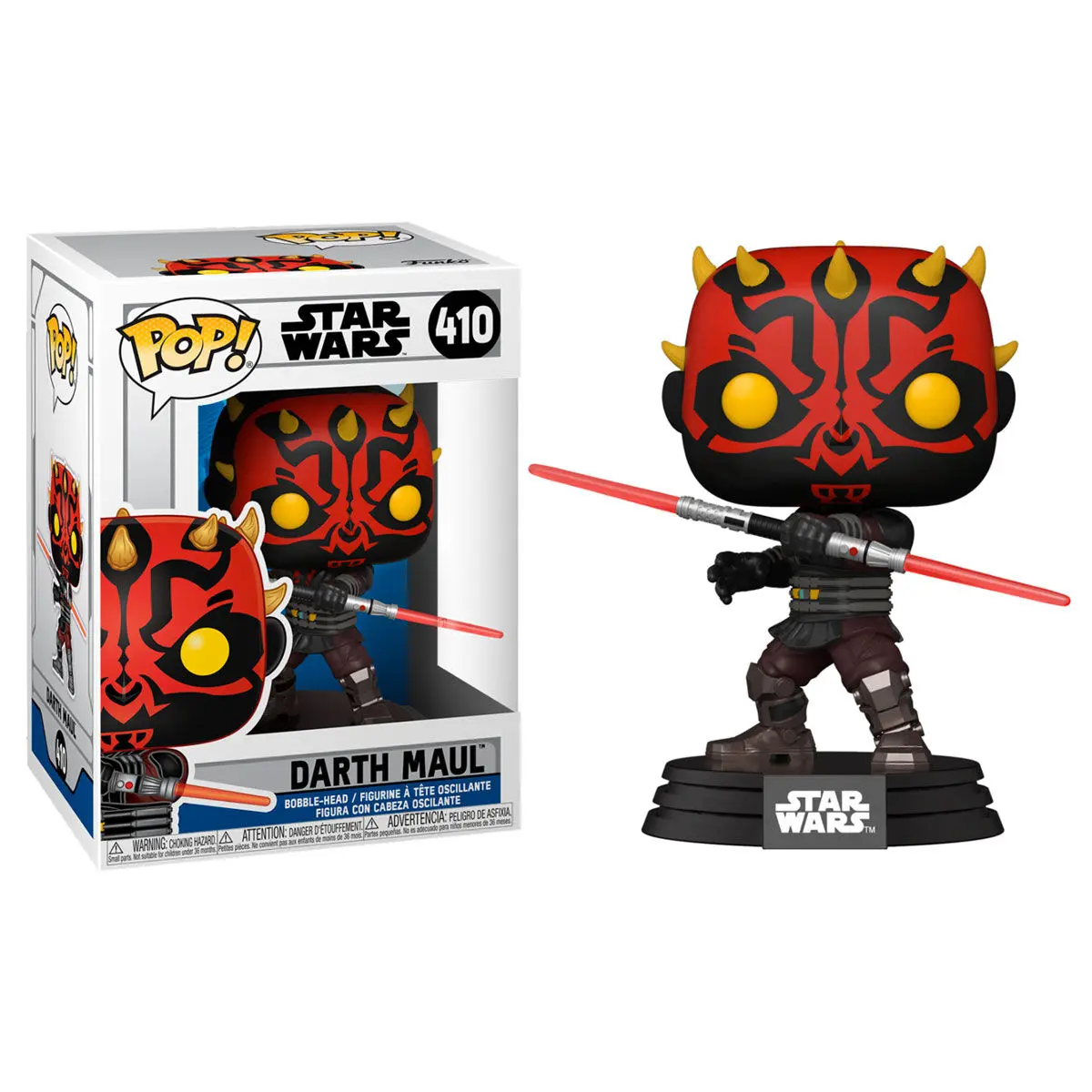 Star Wars: Clone Wars POP! Star Wars Vinil Figura Darth Maul 9 cm fotografija izdelka