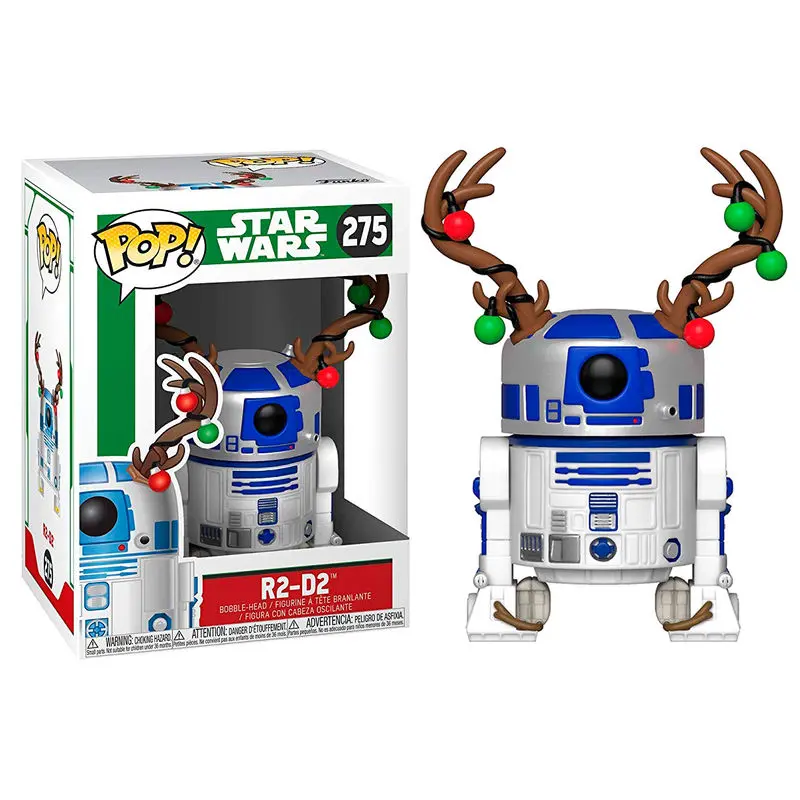 POP figura Star Wars Holiday R2-D2 z Rogovi fotografija izdelka