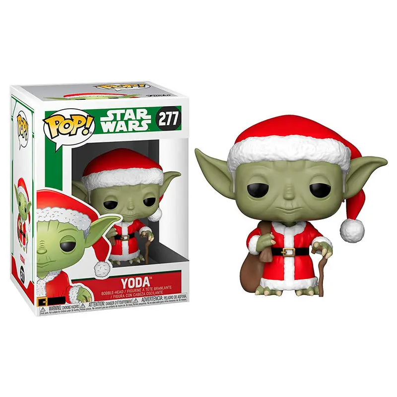 POP figurica Star Wars Holiday Santa Yoda fotografija izdelka