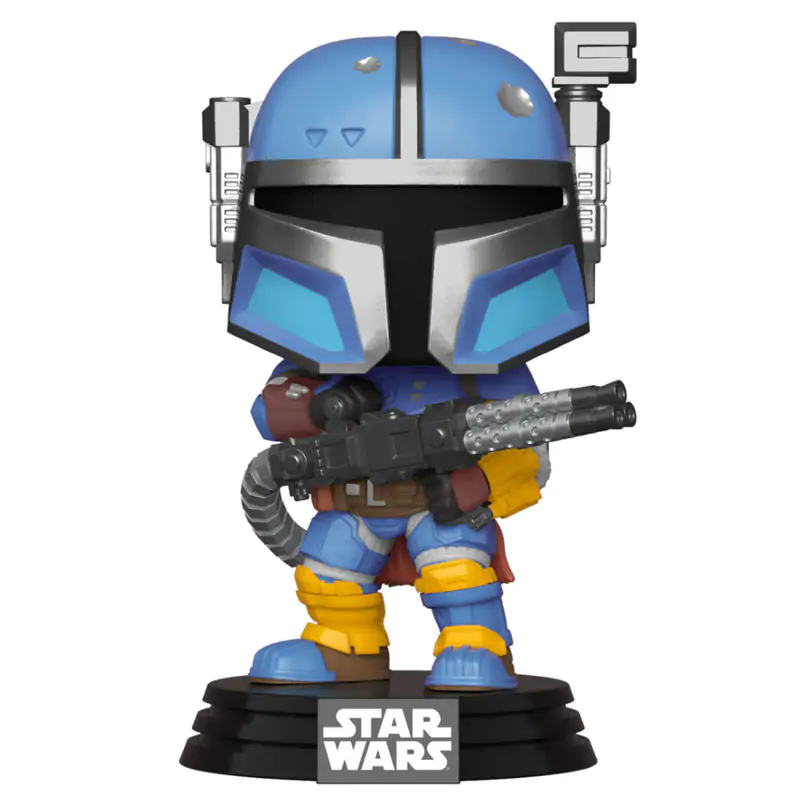 Star Wars The Mandalorian POP! TV Vinyl Figura Težka Pehotna Mandalorijana 9 cm fotografija izdelka