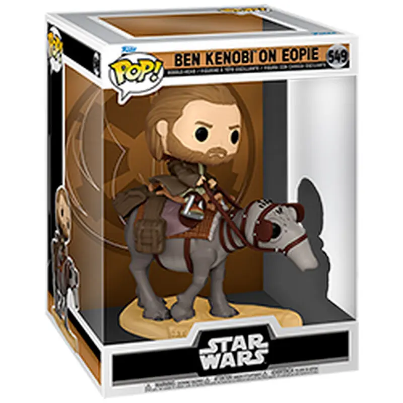 Star Wars: Obi-Wan Kenobi POP! Deluxe Vinil Figura Ben Kenobi na Eopie 9 cm fotografija izdelka