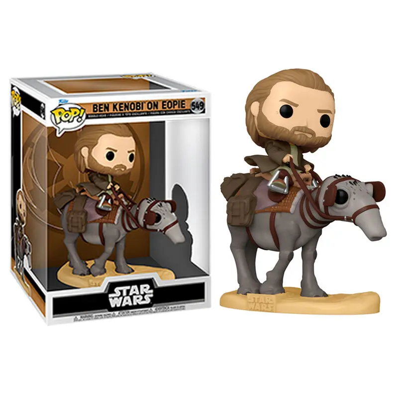 Star Wars: Obi-Wan Kenobi POP! Deluxe Vinil Figura Ben Kenobi na Eopie 9 cm fotografija izdelka