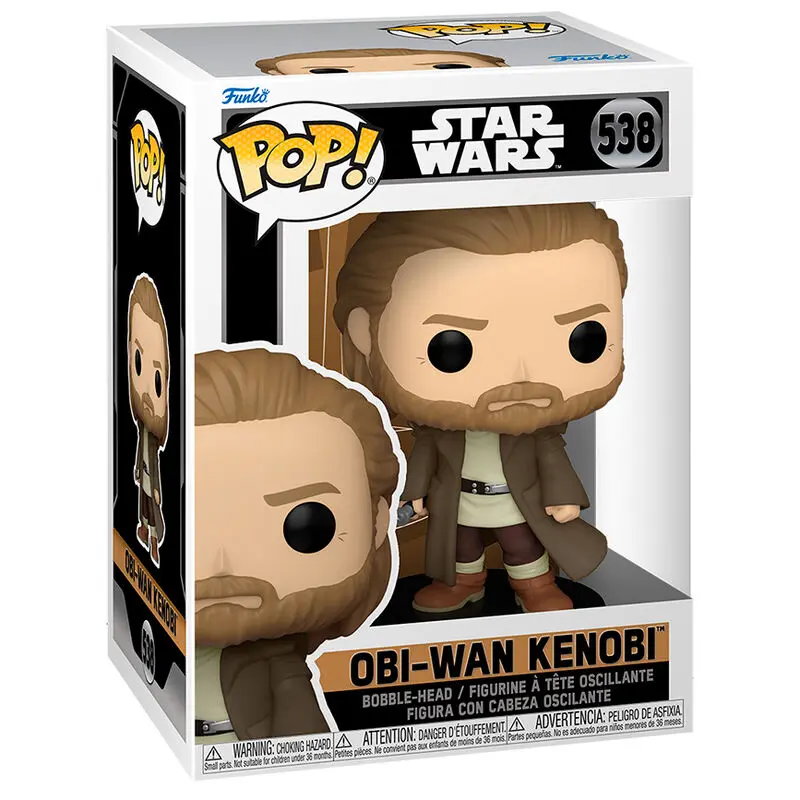 Star Wars: Obi-Wan Kenobi POP! Vinilna figura Obi-Wan Kenobi 9 cm fotografija izdelka